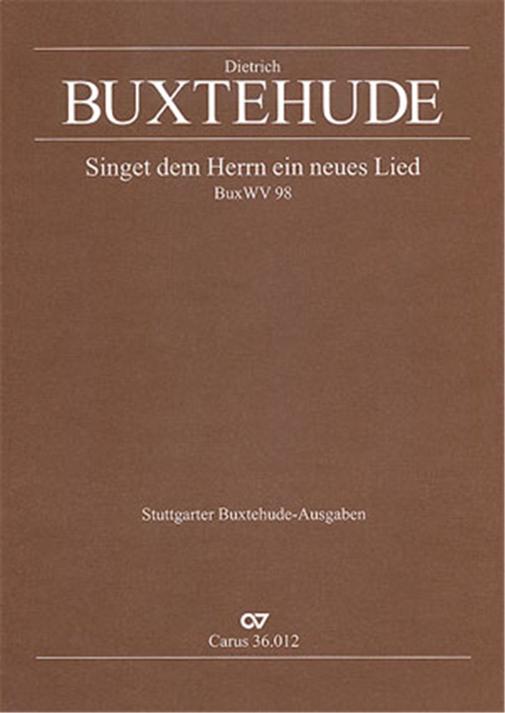 Singet dem Herrn ein neues Lied BuxWV 98
